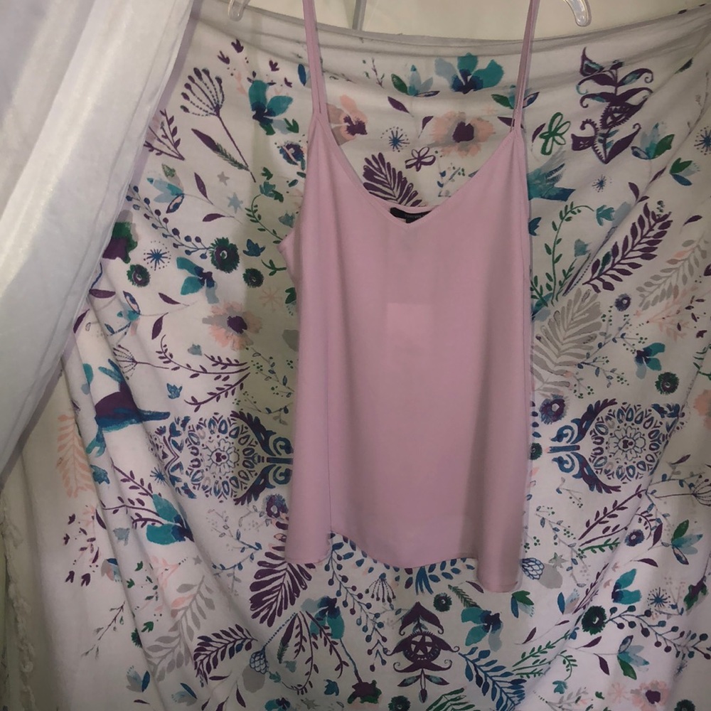 Purple Knit Tank Top